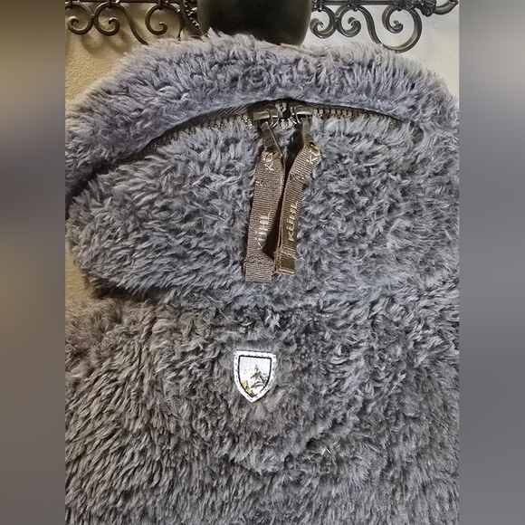 KUHL Gray Fuzzy Zip-Up Jacket - Picture 5 of 8